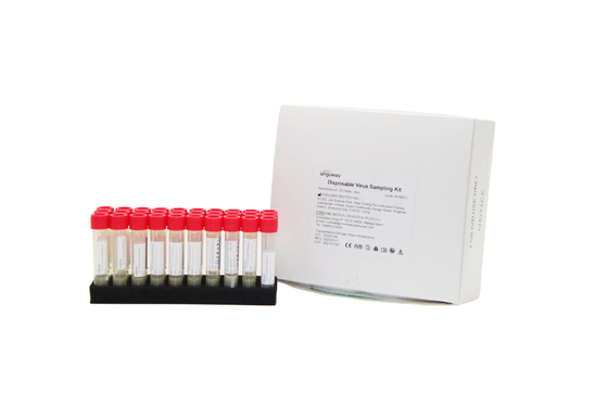3mL μεταφορών μέση μίας χρήσης ιών δειγματοληψίας εξάρτηση ISO9001 συλλογής πατσαβουρών εξαρτήσεων ρινική